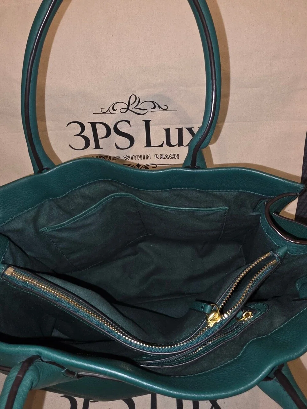 Tory Burch Gemini Link Leather Tote